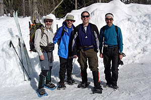 Gary Goldbaum Snowshoeing