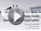 Public Health Resumes Presentation