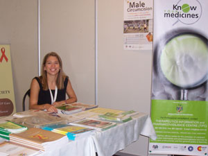 Elise Fields promoted drug safety in Namibia.