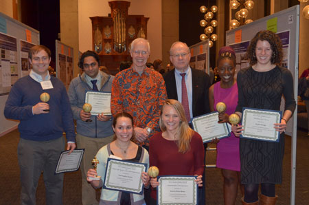 Global Health Award Winners with Dr. Gloyd and Holmes