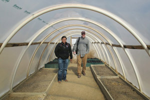 Hoop house