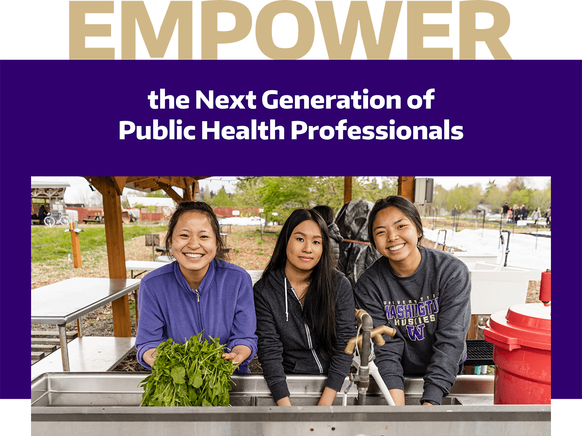 Empower the next generation of public health professionals