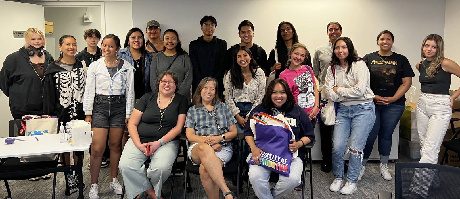 Students from Urban Native Education Alliance ClearSky Program
