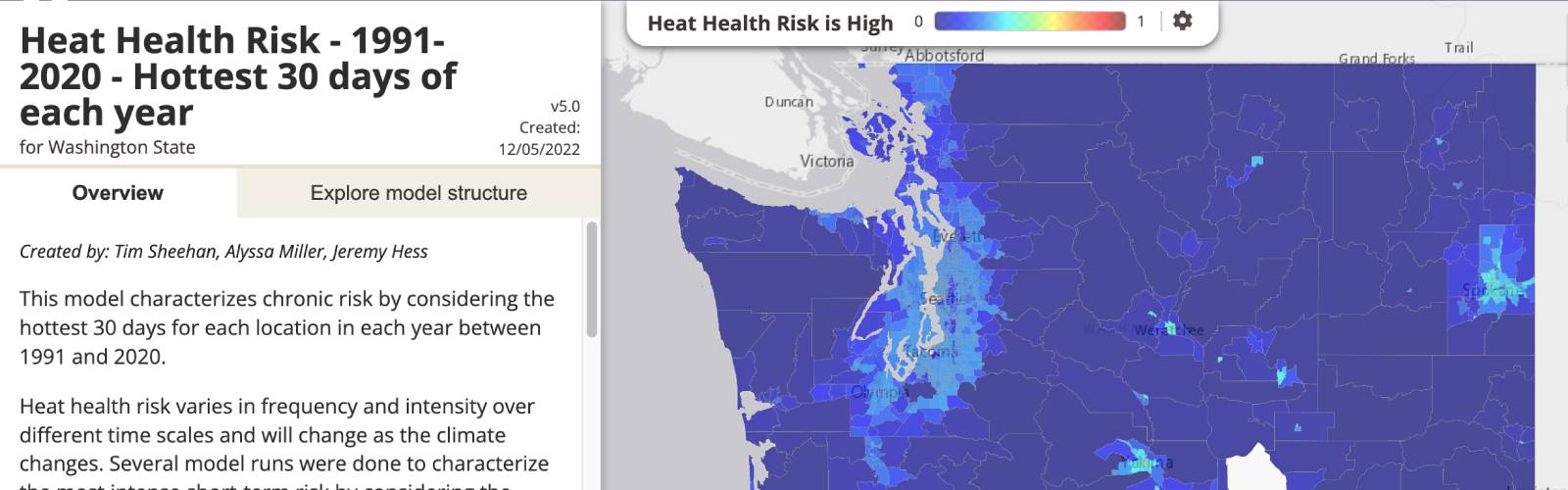 Heat Risk Washington School of Public Health | University of Washington