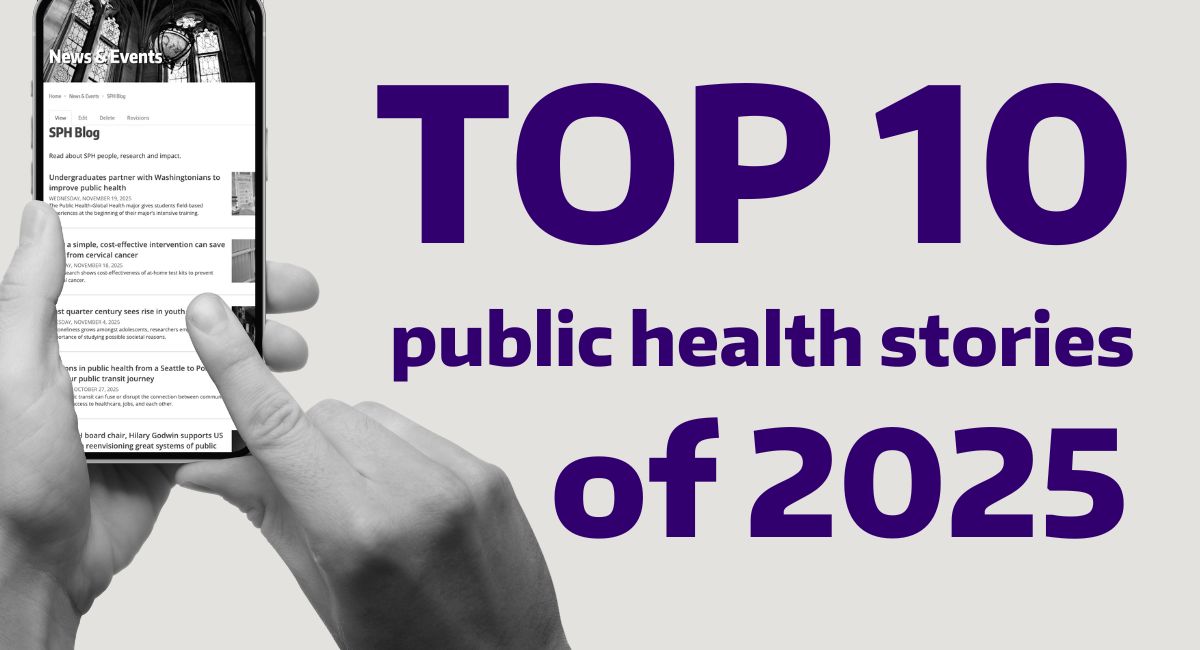 Top 10 public health stories of 2025