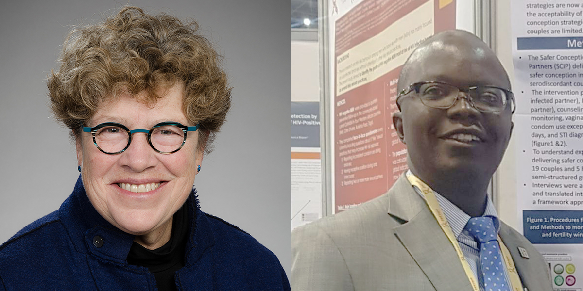 Dr. Connie Celum (left) and Dr. Kenneth Ngure (right)
