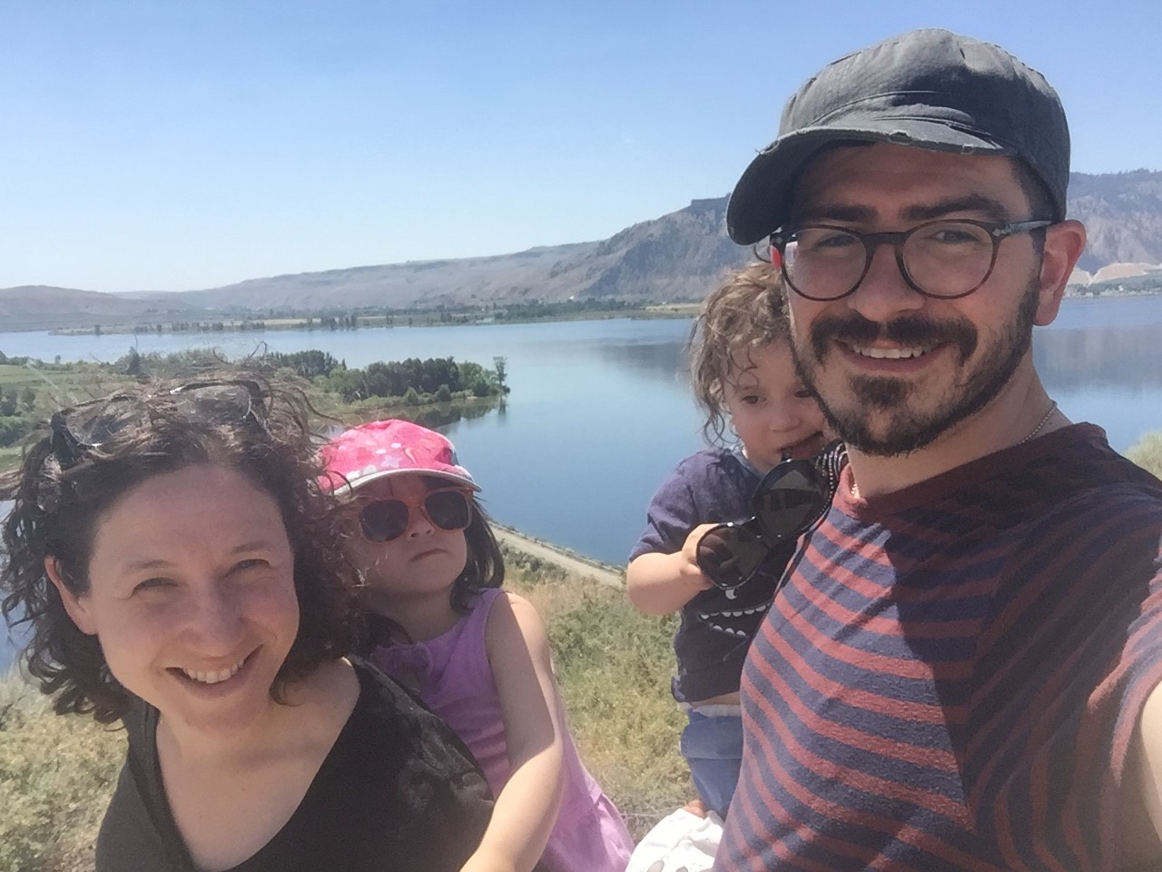 Yona Sipos with husband, Ben, daughter, Netta, and son, Zuri.