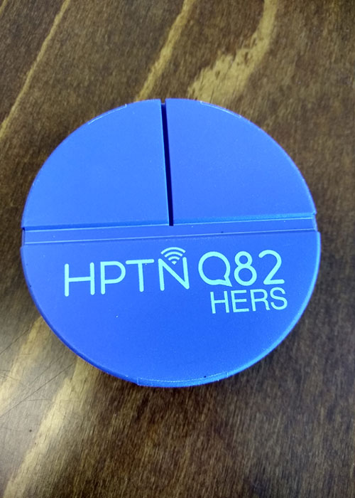 HIV Prevention Trials Network discreet pill container
