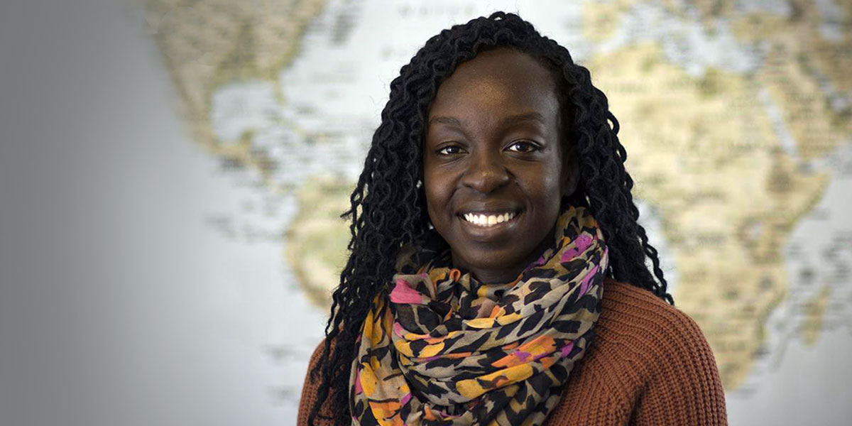 Marie-Claire Gwayi-Chore, a PhD student in implementation science in the Department of Global Health.