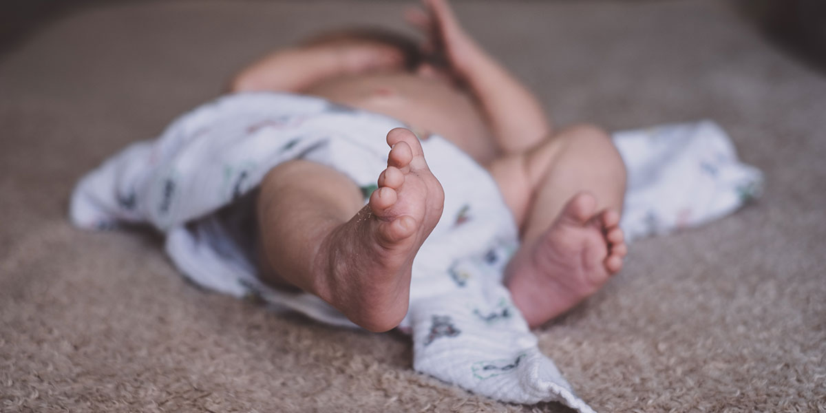 Baby lying down, pexels.com