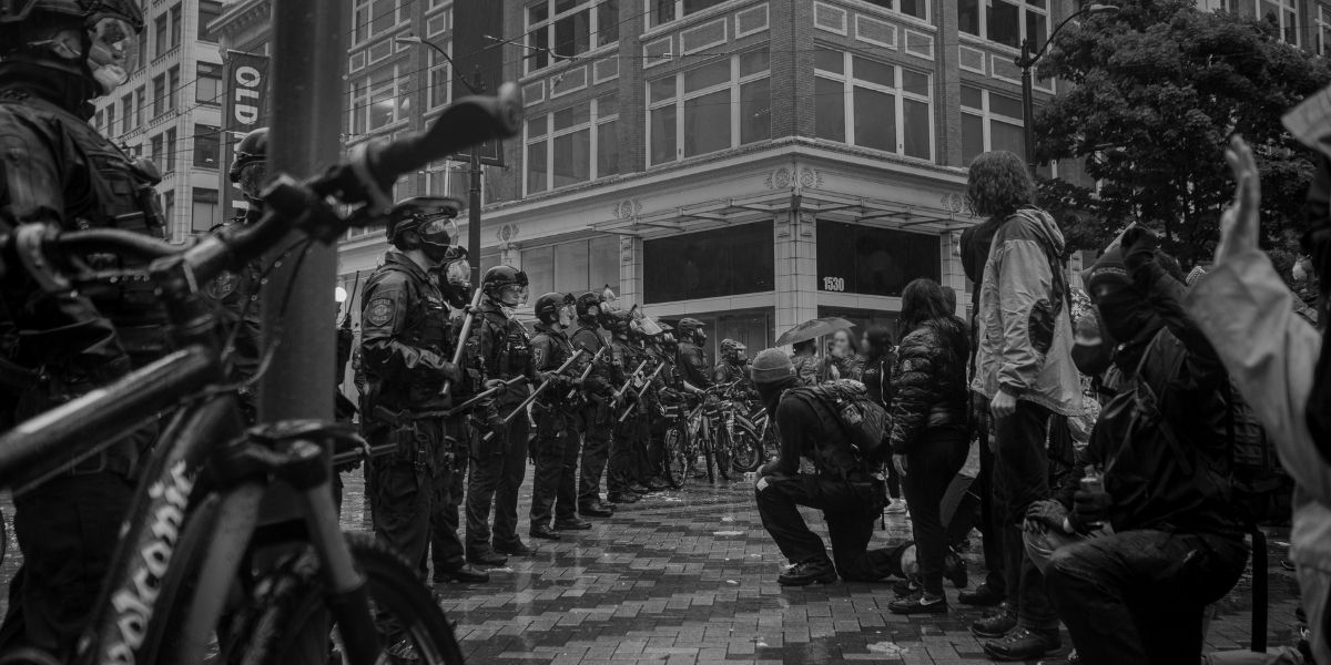 BLM protests in Seattle. PC: Devin Speak