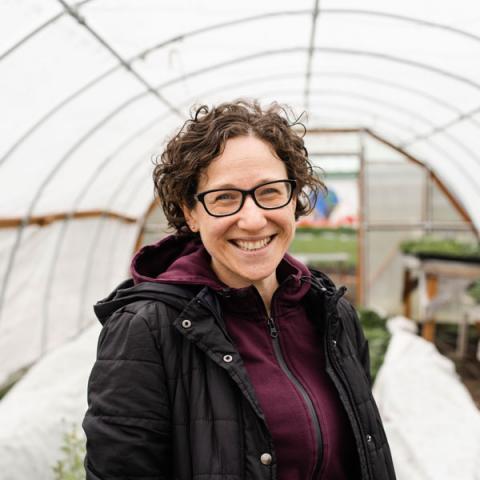 Yona Sipos at the UW Center for Urban Horticulture