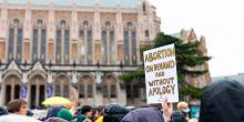 Roe v. Wade student protest